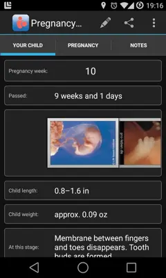 Pregnancy Assistant android App screenshot 2